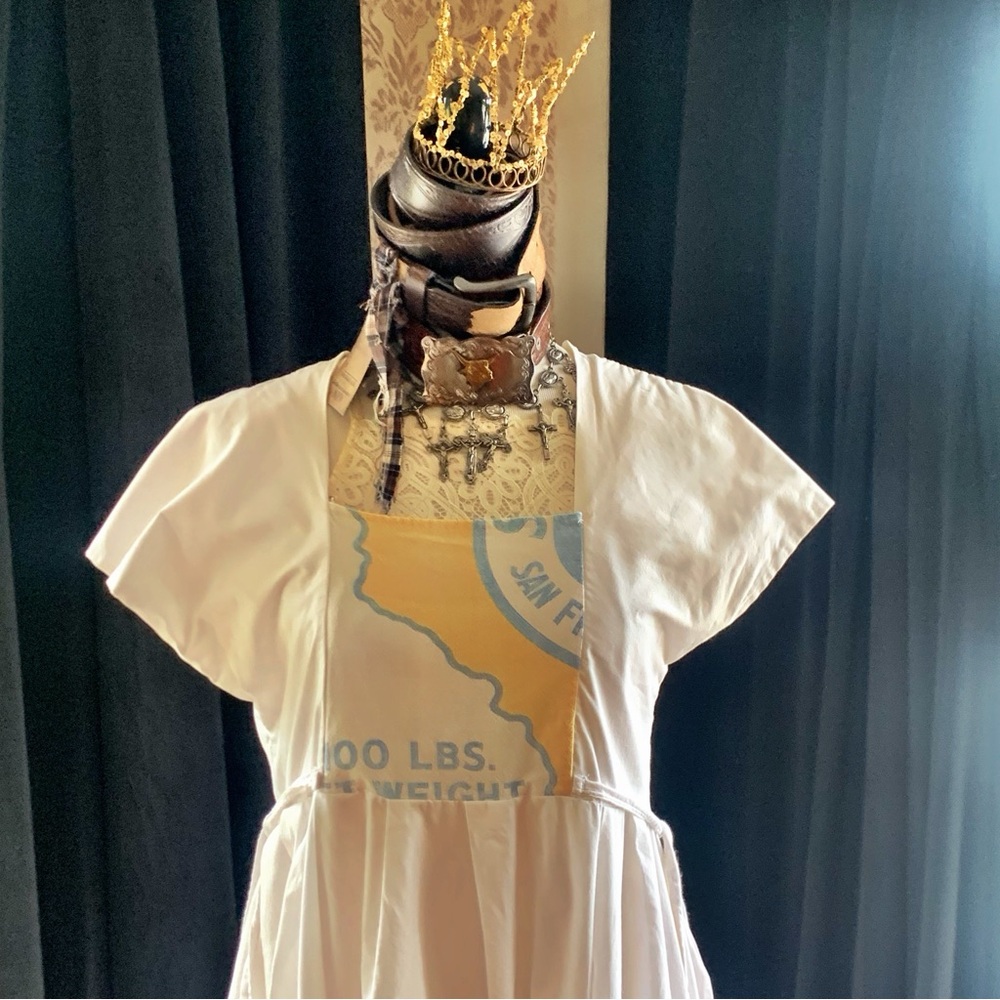 Handmade Flour Sack Dress - Picture 2 of 8